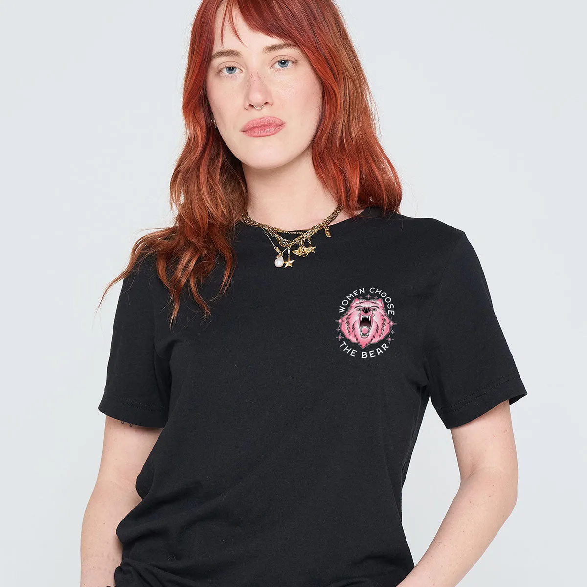 Women Choose The Bear T-Shirt sold by The Spark Company product image thumbnail 2