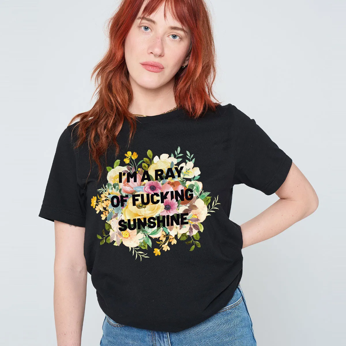 I'm A Ray Of F*cking Sunshine T-Shirt sold by The Spark Company product image thumbnail 2