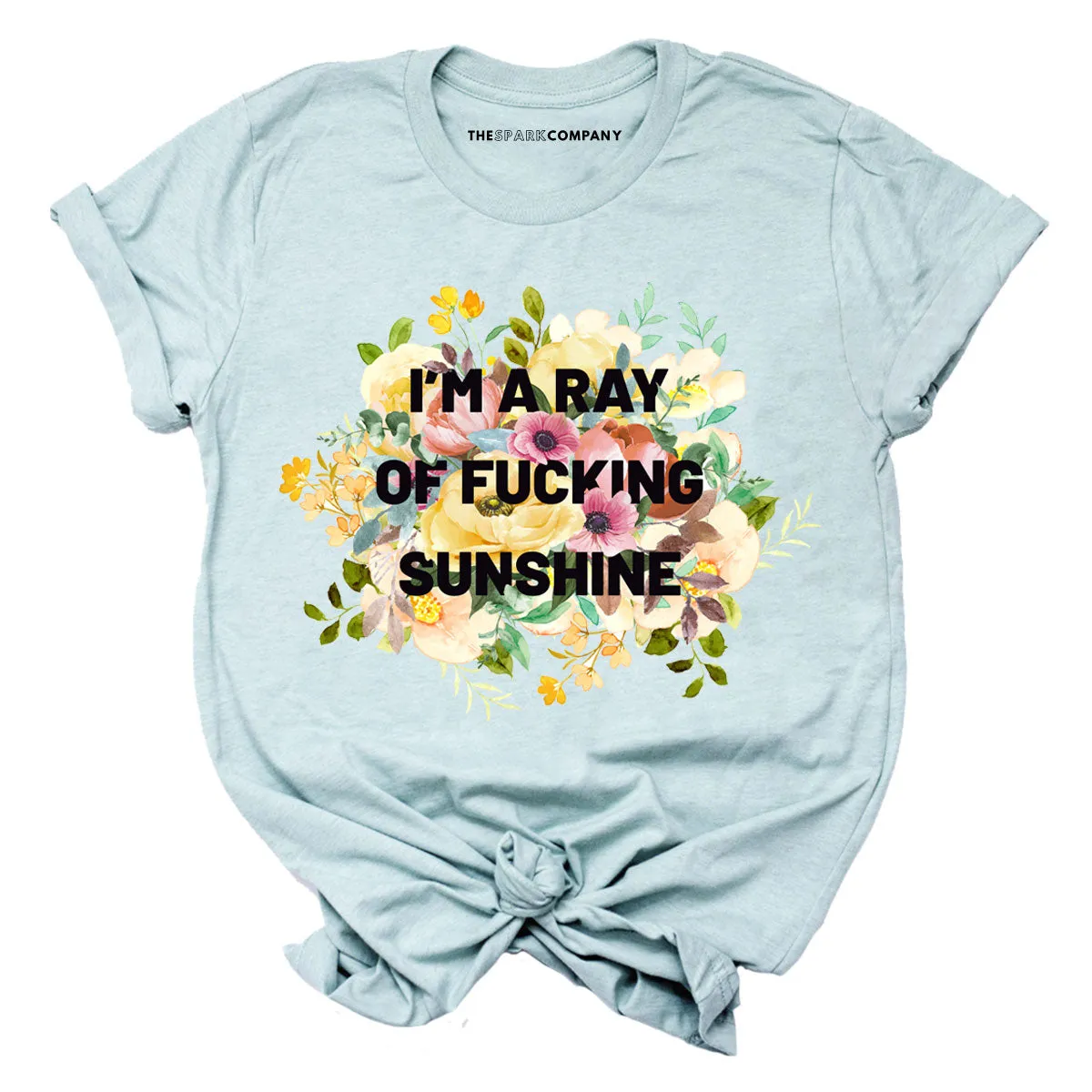 I'm A Ray Of F*cking Sunshine T-Shirt sold by The Spark Company product image thumbnail 4