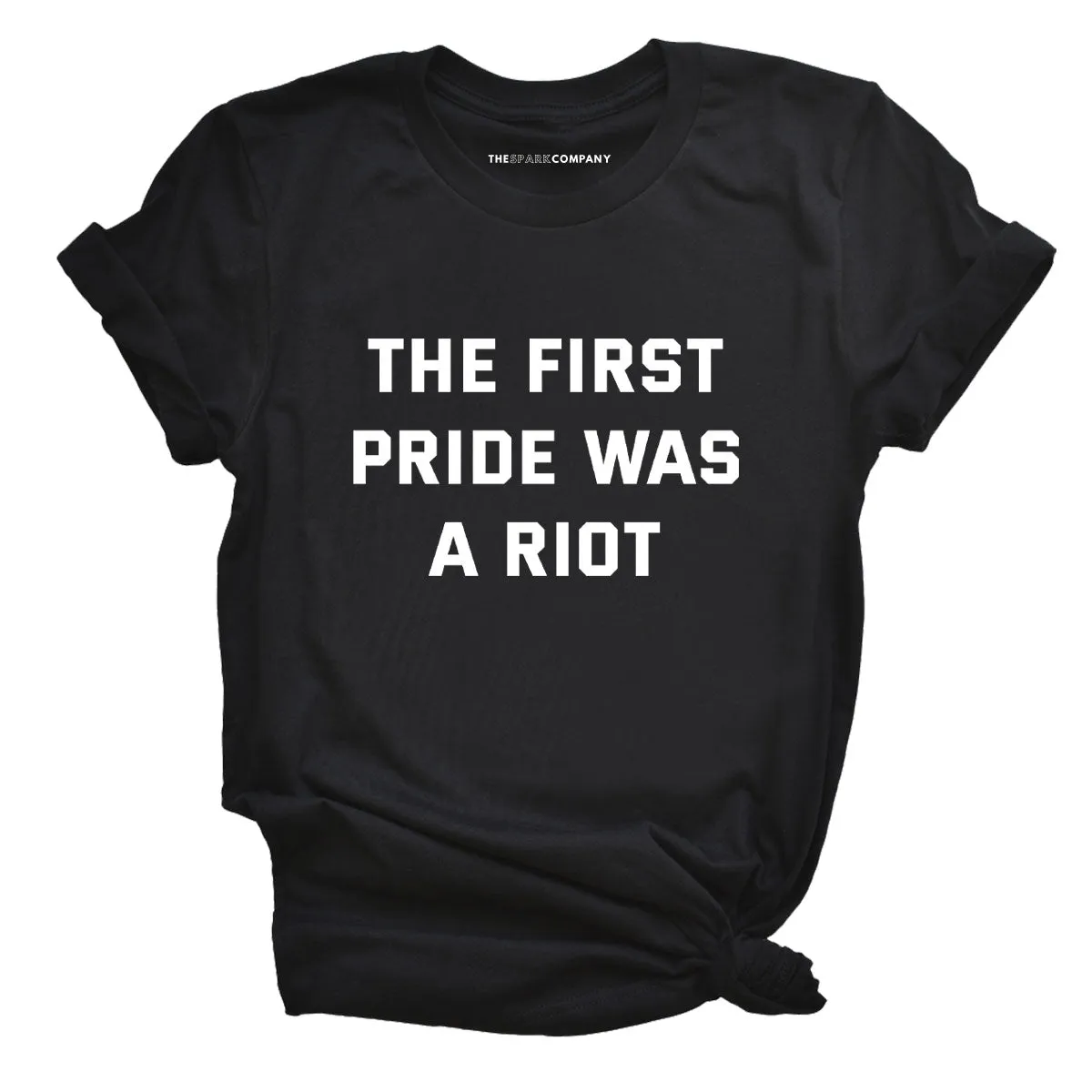 The First Pride Was A Riot T-Shirt sold by The Spark Company product image thumbnail 3