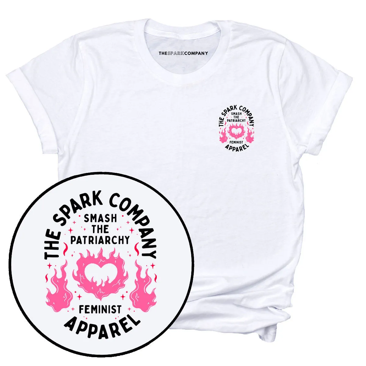 The Spark Company Feminist Apparel T-Shirt sold by The Spark Company