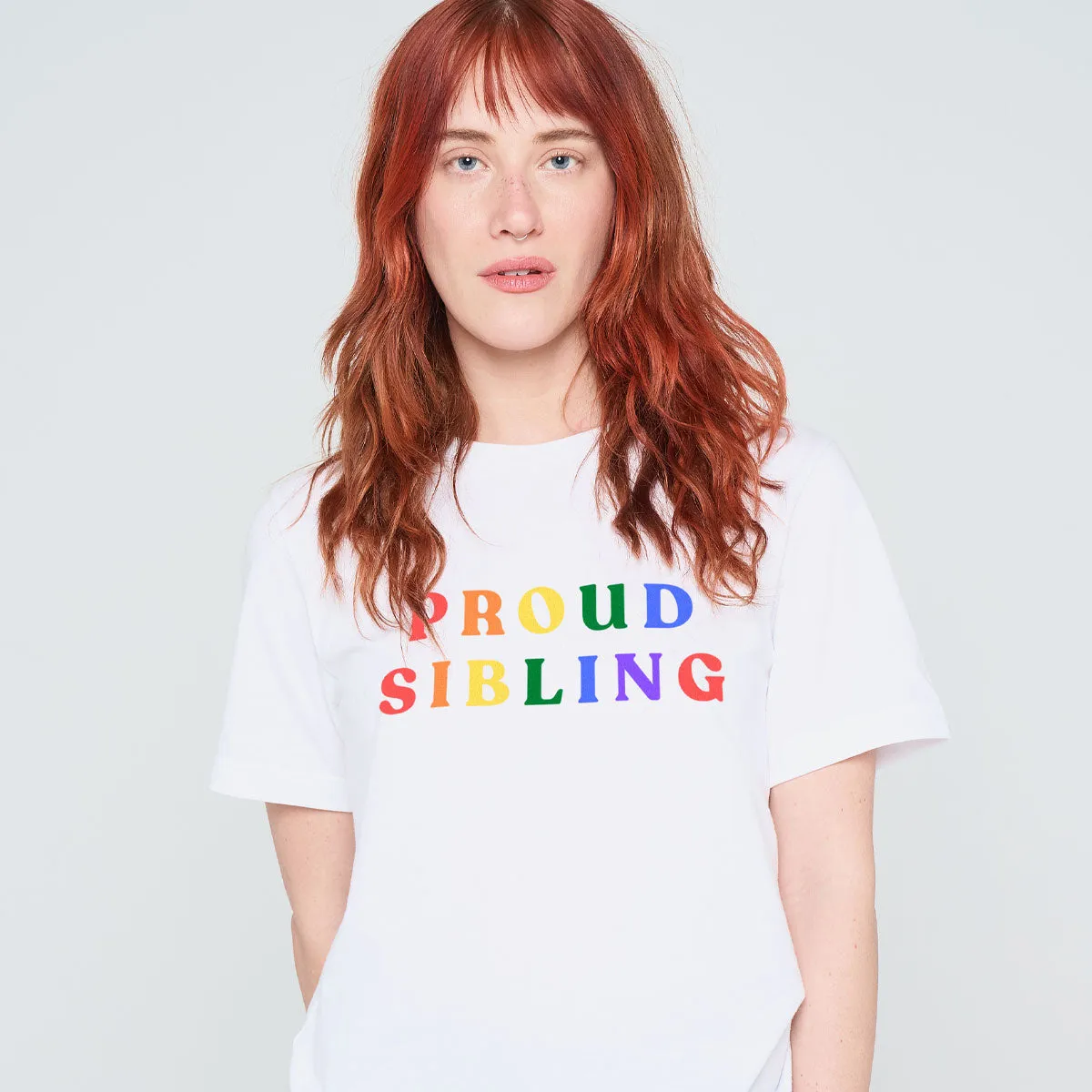 Proud Sibling T-Shirt sold by The Spark Company product image thumbnail 2