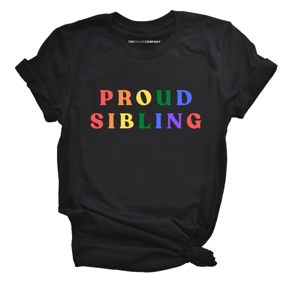 Proud Sibling T-Shirt sold by The Spark Company product image thumbnail 3