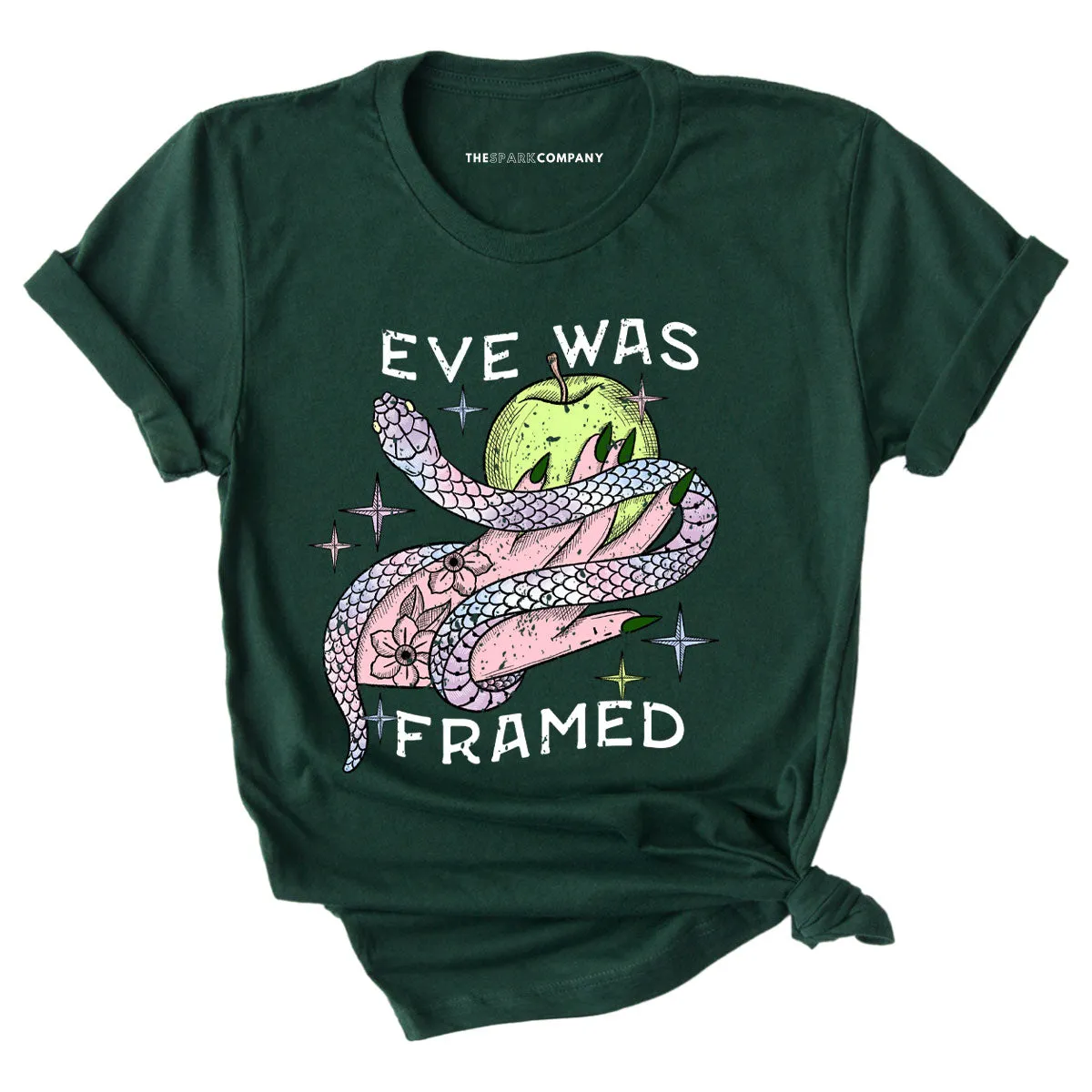 Eve Was Framed T-Shirt sold by The Spark Company product image thumbnail 2