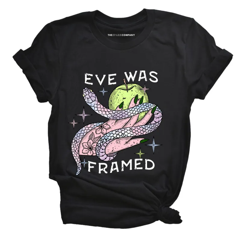 Eve Was Framed T-Shirt sold by The Spark Company