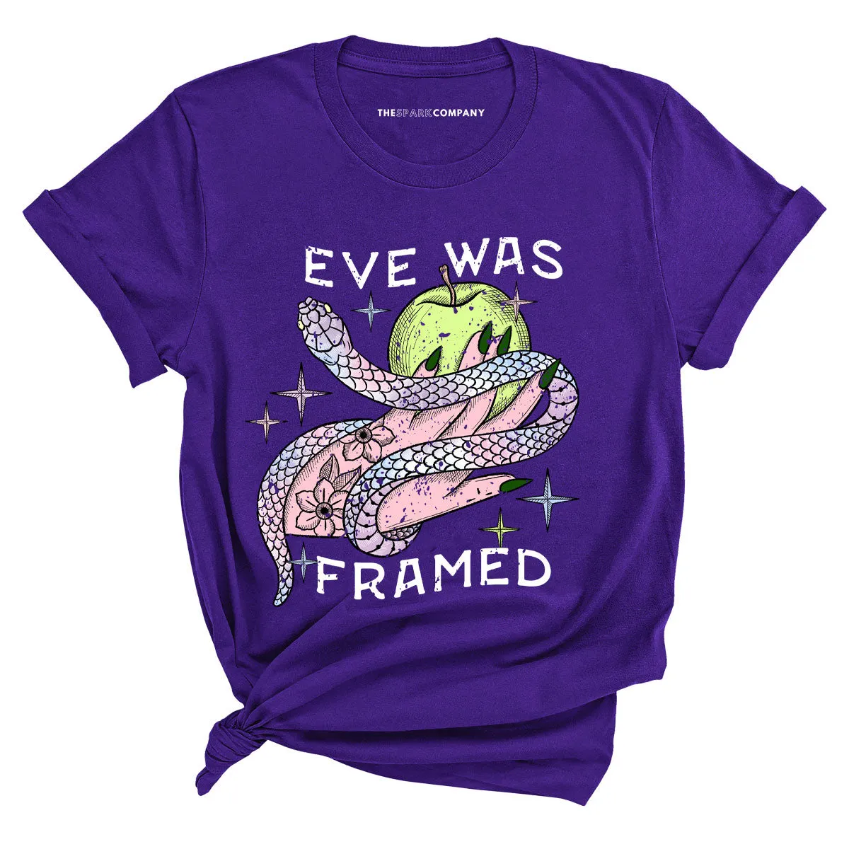 Eve Was Framed T-Shirt sold by The Spark Company product image thumbnail 4
