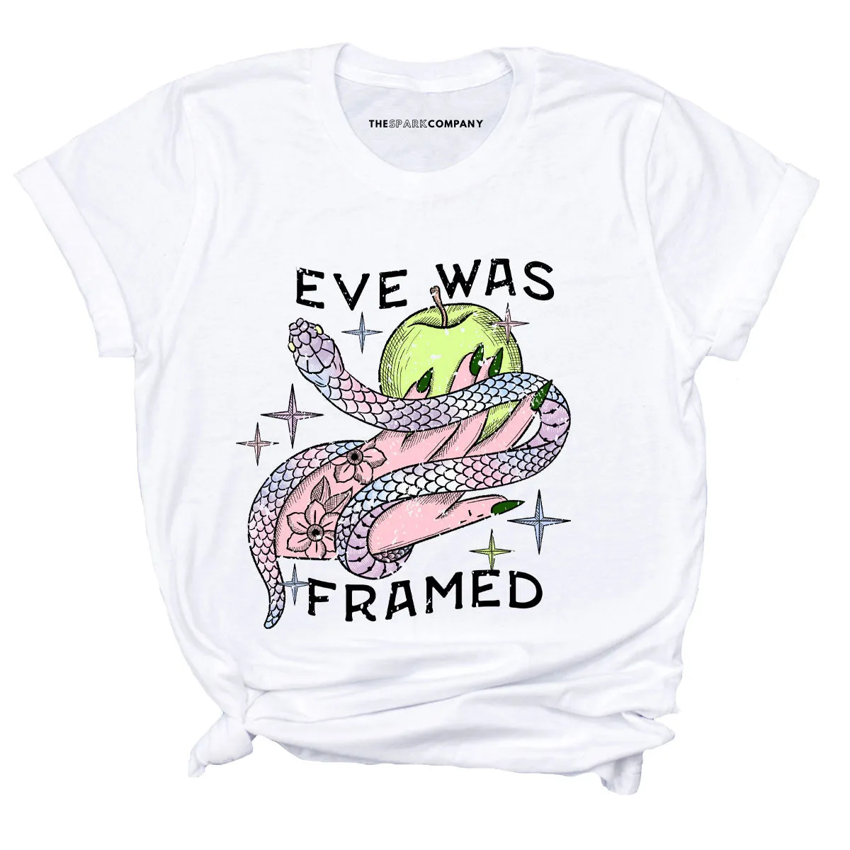 Eve Was Framed T-Shirt sold by The Spark Company product image thumbnail 5