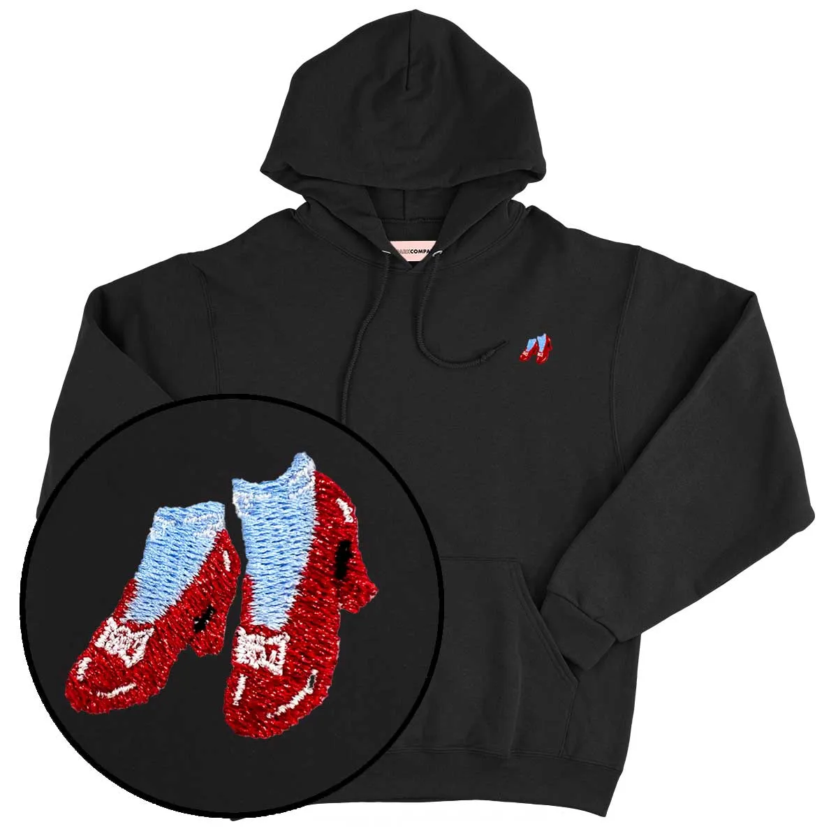 Ruby Slippers Embroidered Hoodie sold by The Spark Company product image thumbnail 5