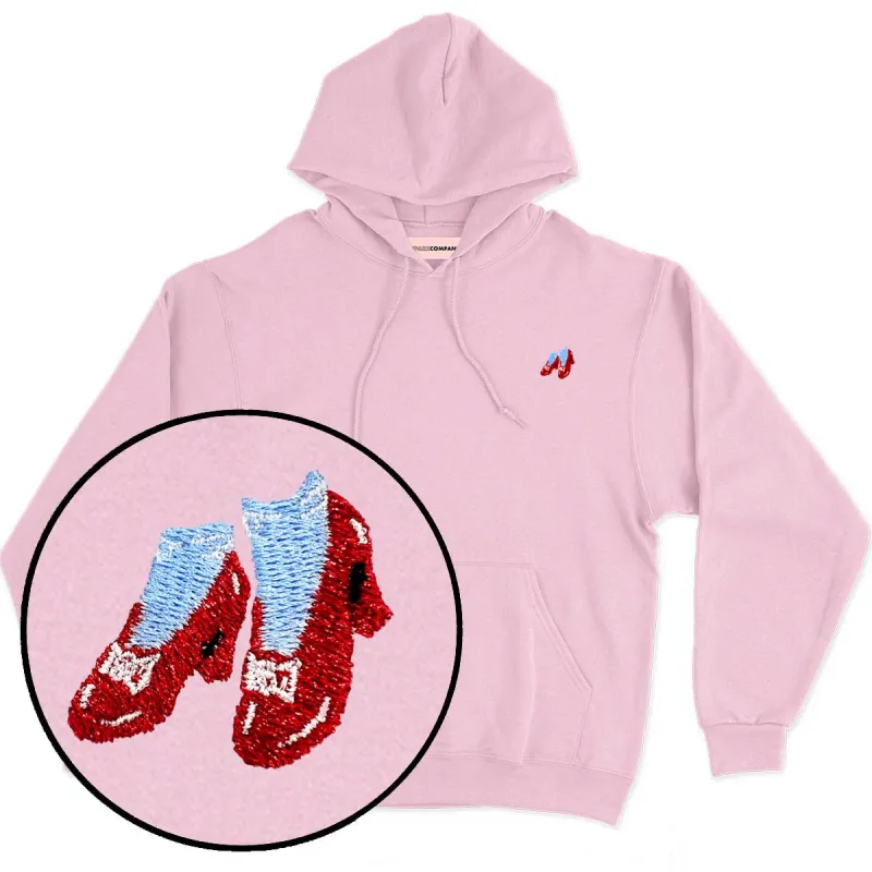 Ruby Slippers Embroidered Hoodie sold by The Spark Company