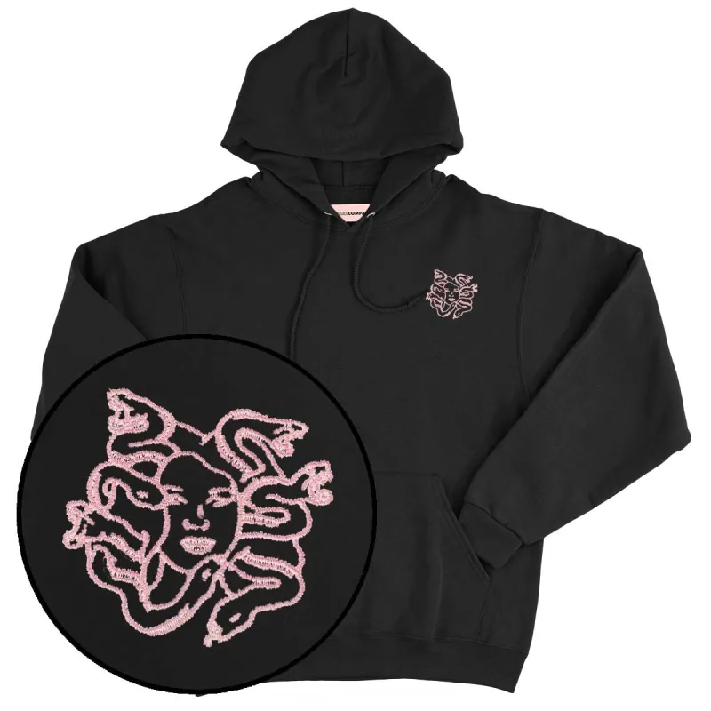 Medusa Embroidered Hoodie made by The Spark Company