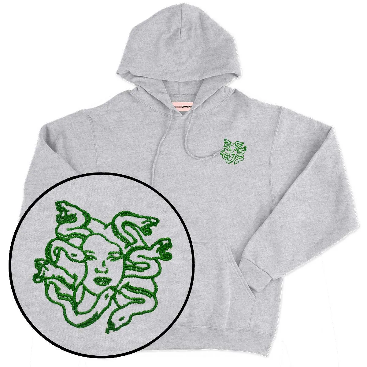 Medusa Embroidered Hoodie sold by The Spark Company product image thumbnail 4