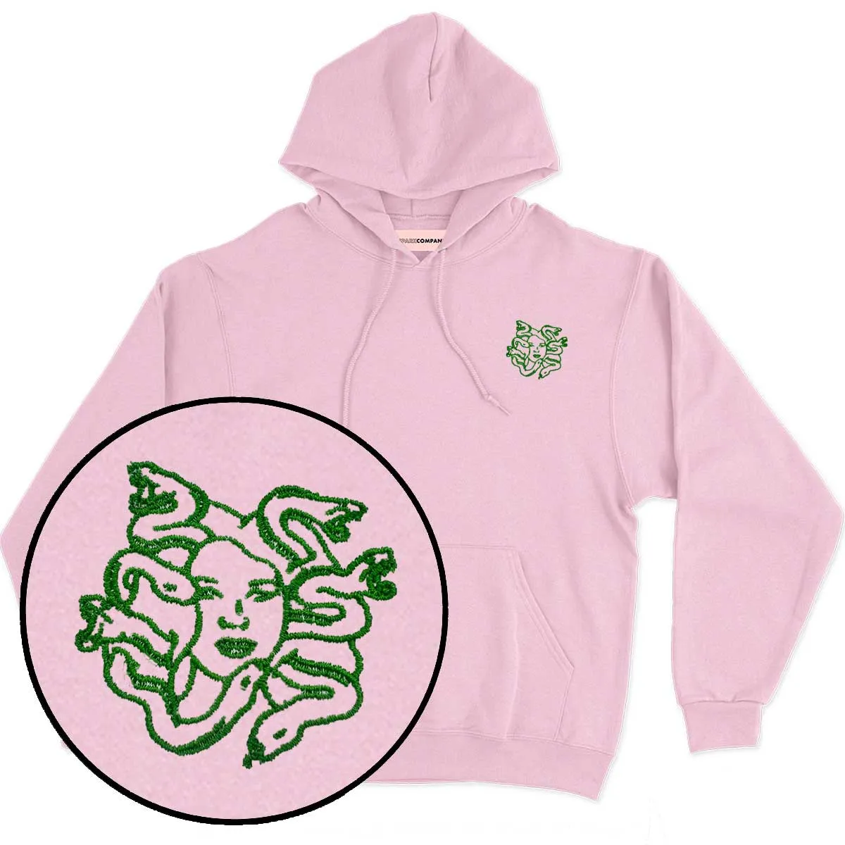 Medusa Embroidered Hoodie sold by The Spark Company product image thumbnail 5