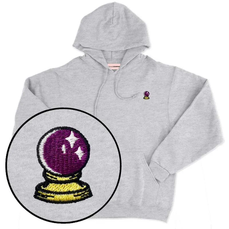Crystal Ball Embroidered Hoodie sold by The Spark Company
