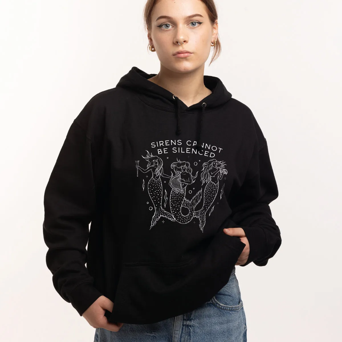 Sirens Cannot Be Silenced Hoodie sold by The Spark Company product image thumbnail 2