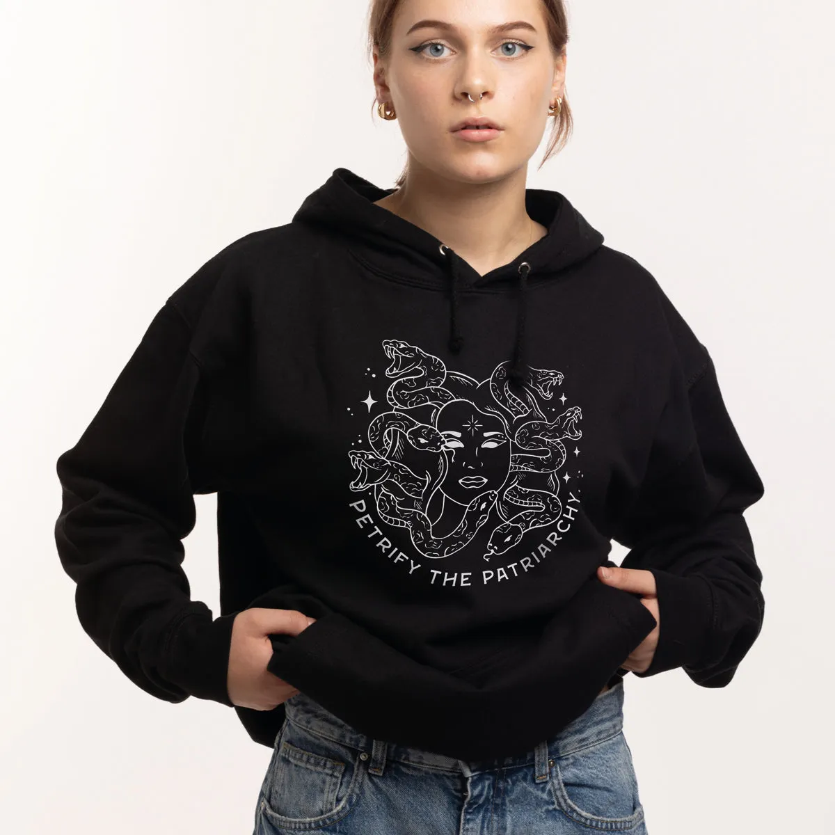 Petrify The Patriarchy Hoodie sold by The Spark Company product image thumbnail 2