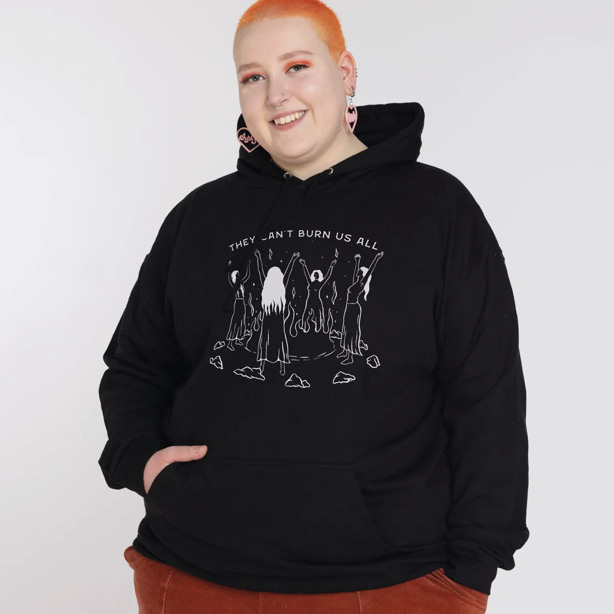 They Can't Burn Us All Hoodie sold by The Spark Company product image thumbnail 2