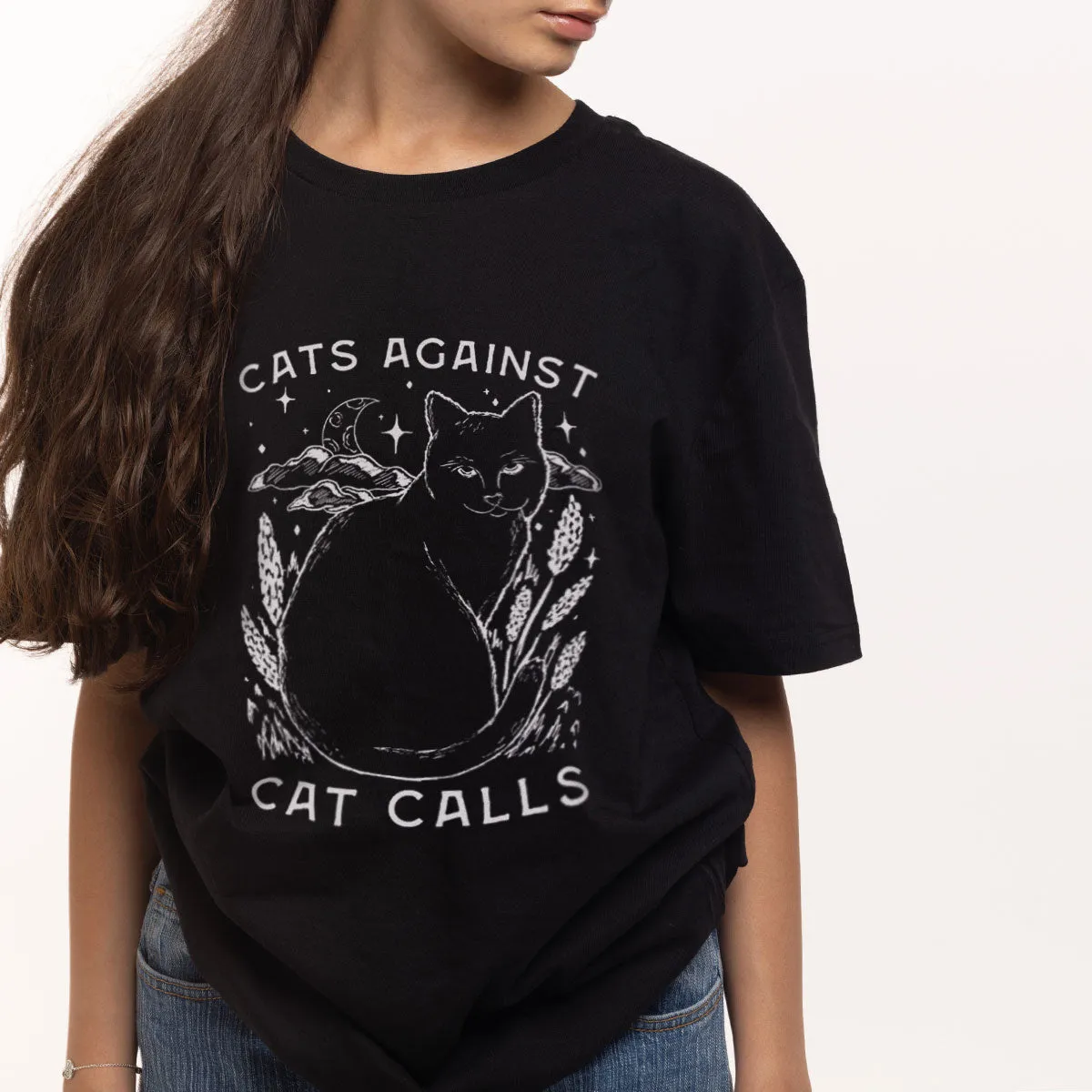 Cats Against Cat Calls T-Shirt sold by The Spark Company product image thumbnail 2
