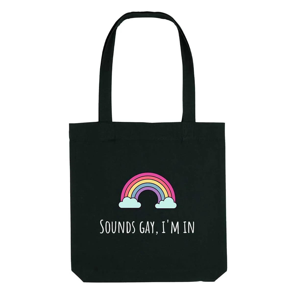Sounds Gay I'm In Strong As Hell Tote Bag sold by The Spark Company product image thumbnail 2