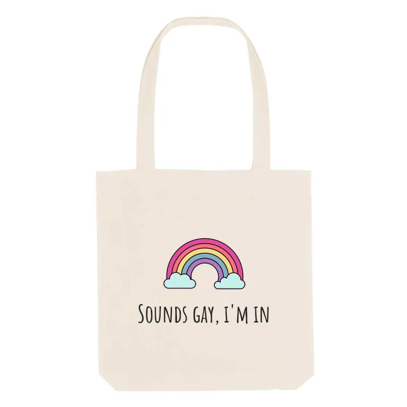 Sounds Gay I'm In Strong As Hell Tote Bag sold by The Spark Company