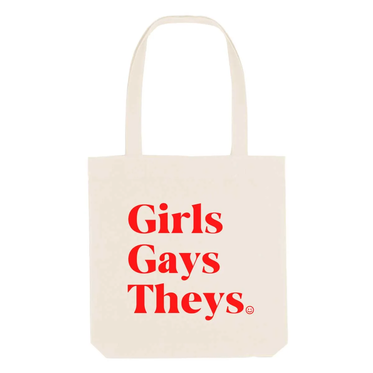 Girls Gays Theys Strong As Hell Tote Bag sold by The Spark Company