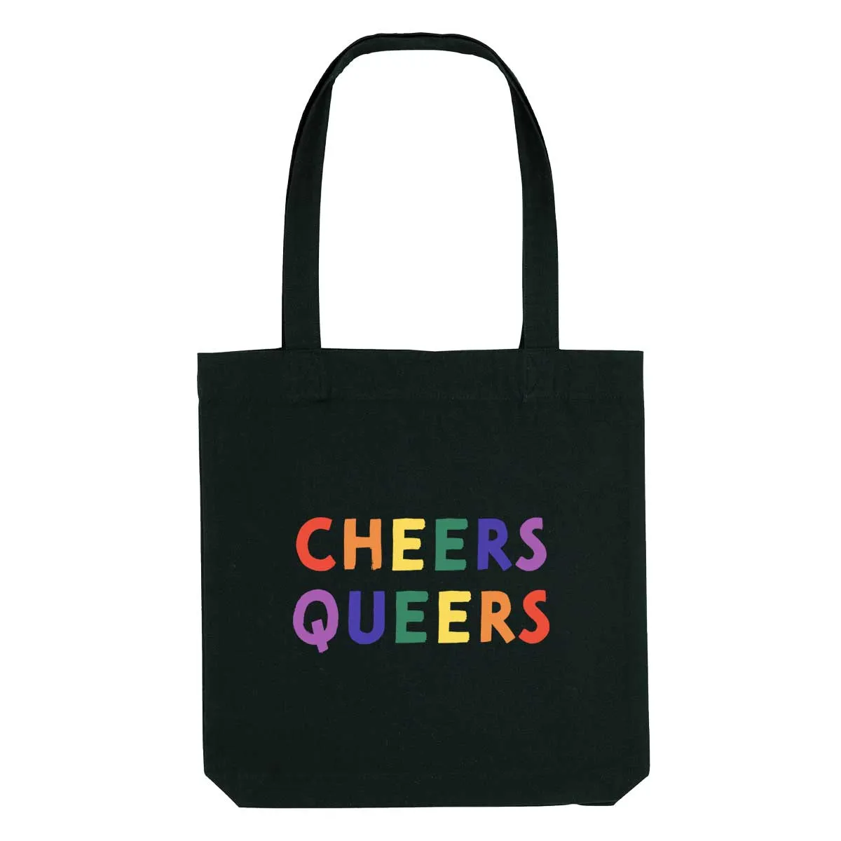 Cheers Queers Strong As Hell Tote Bag sold by The Spark Company