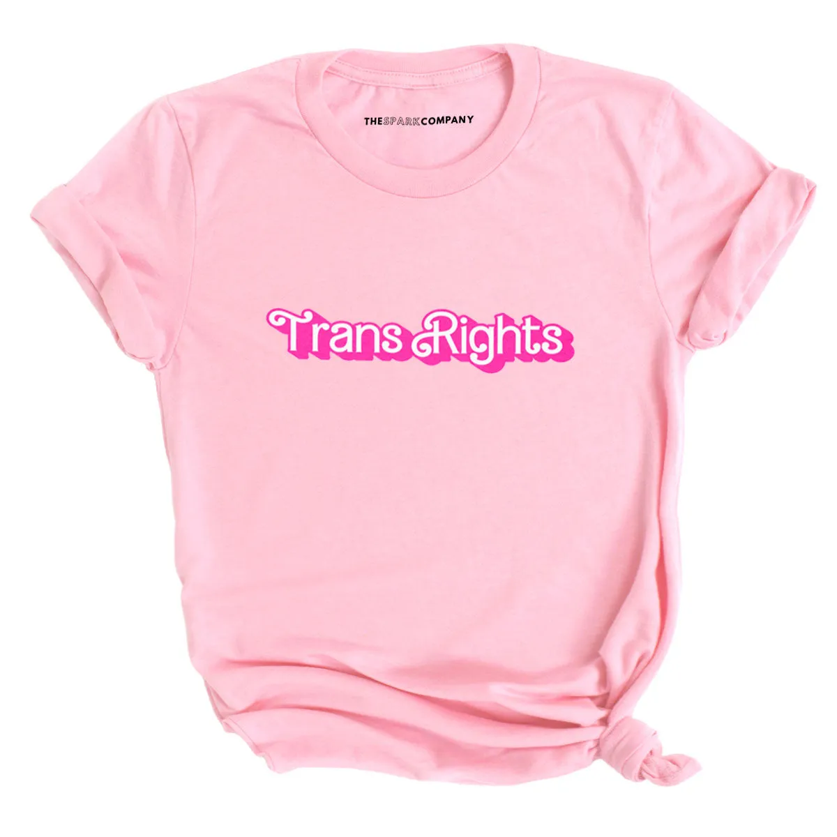 Trans Rights T-Shirt sold by The Spark Company product image thumbnail 4