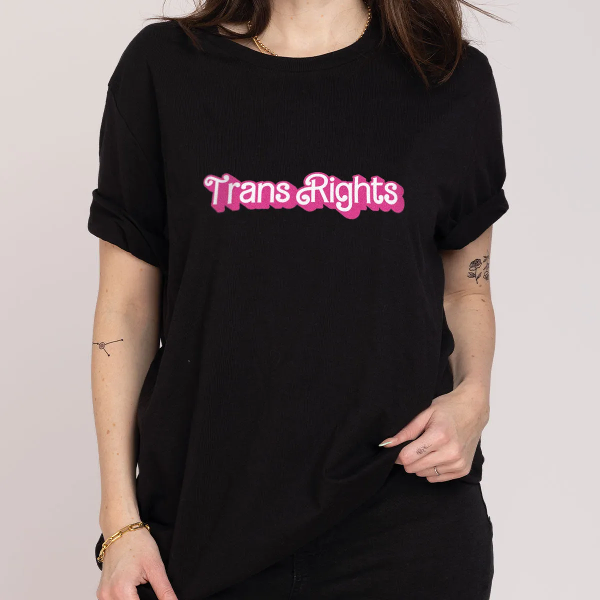 Trans Rights T-Shirt sold by The Spark Company product image thumbnail 3
