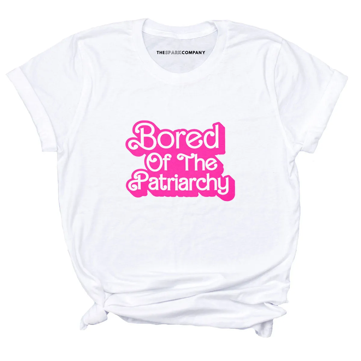 Bored Of The Patriarchy T-Shirt sold by The Spark Company product image thumbnail 2