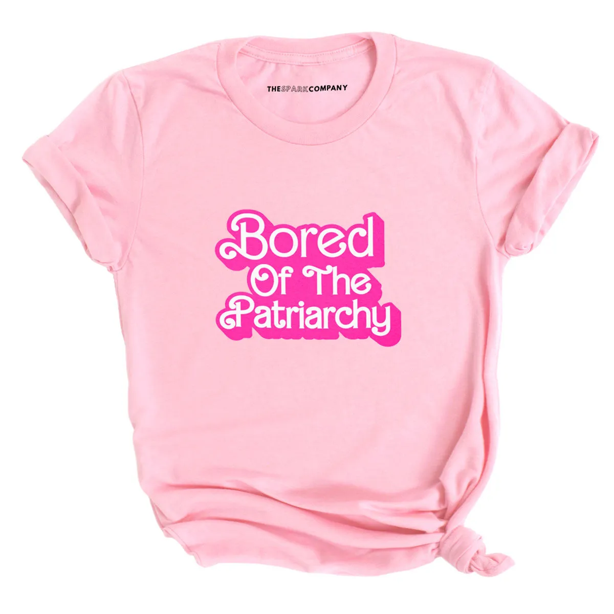 Bored Of The Patriarchy T-Shirt sold by The Spark Company product image thumbnail 4