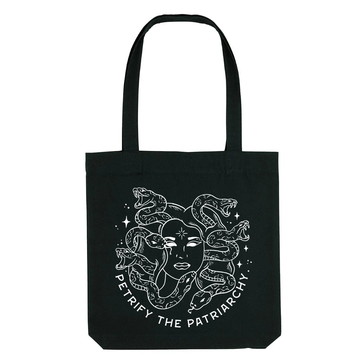 Petrify The Patriarchy Strong As Hell Tote Bag sold by The Spark Company
