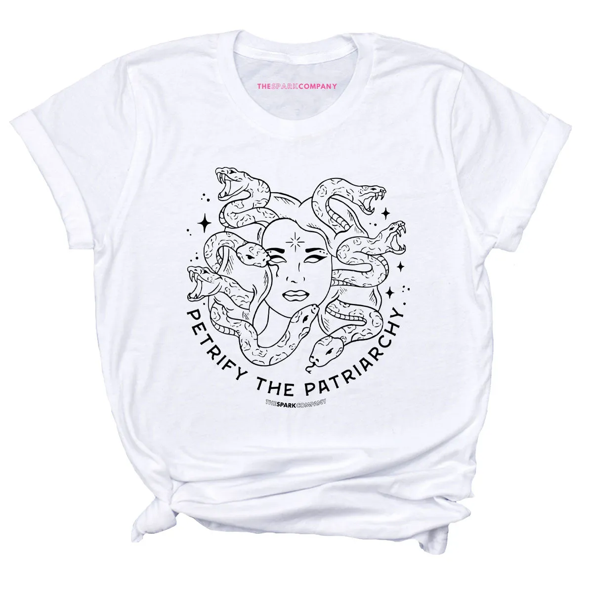 Petrify The Patriarchy T-Shirt sold by The Spark Company product image thumbnail 3