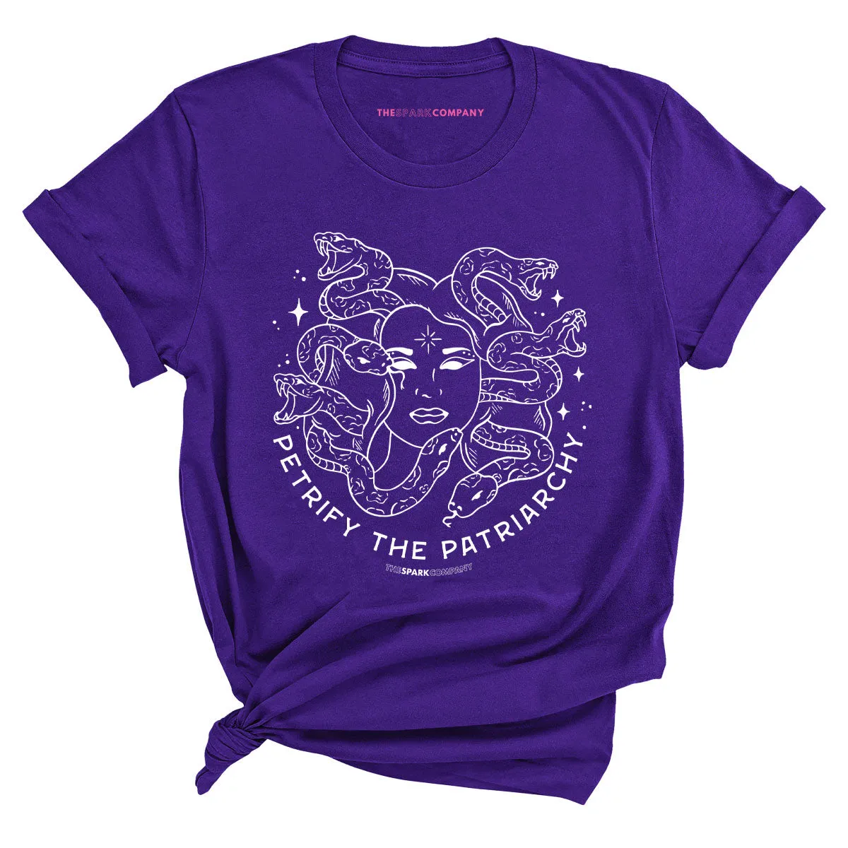 Petrify The Patriarchy T-Shirt sold by The Spark Company product image thumbnail 4