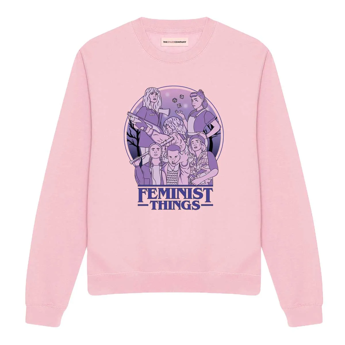 Feminist Things Sweatshirt sold by The Spark Company product image thumbnail 2
