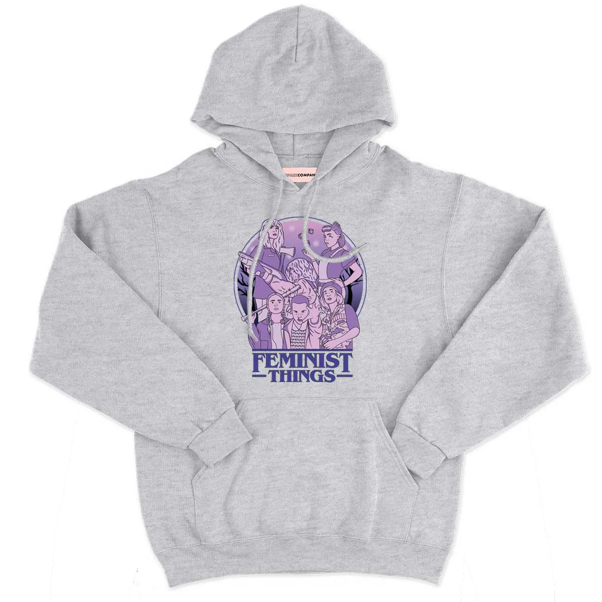Feminist Things Hoodie sold by The Spark Company product image thumbnail 4