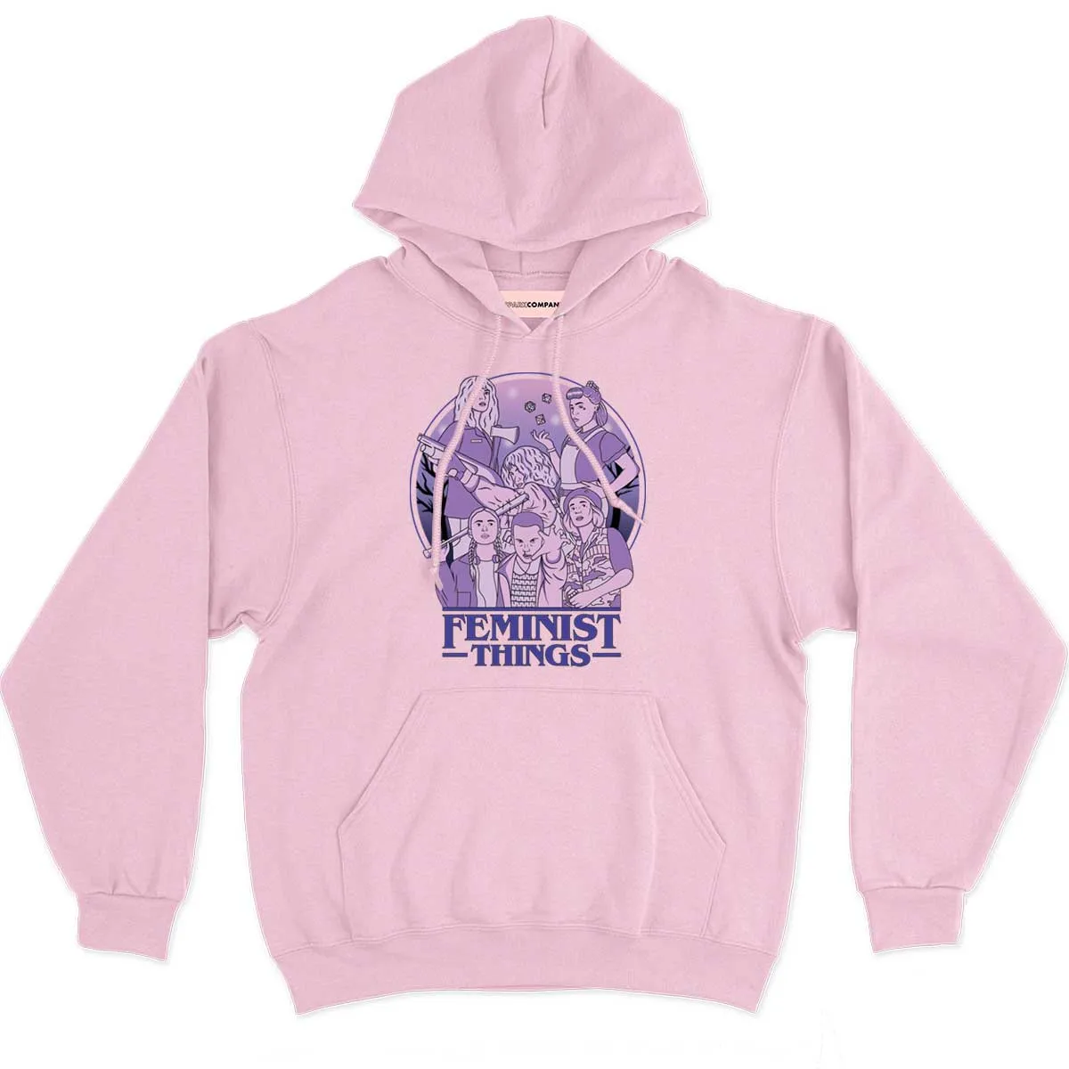 Feminist Things Hoodie sold by The Spark Company product image thumbnail 2