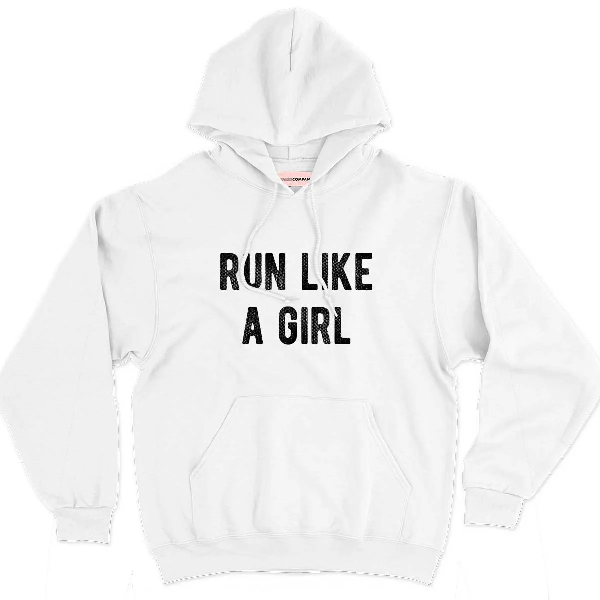 Run Like A Girl Hoodie sold by The Spark Company product image thumbnail 4