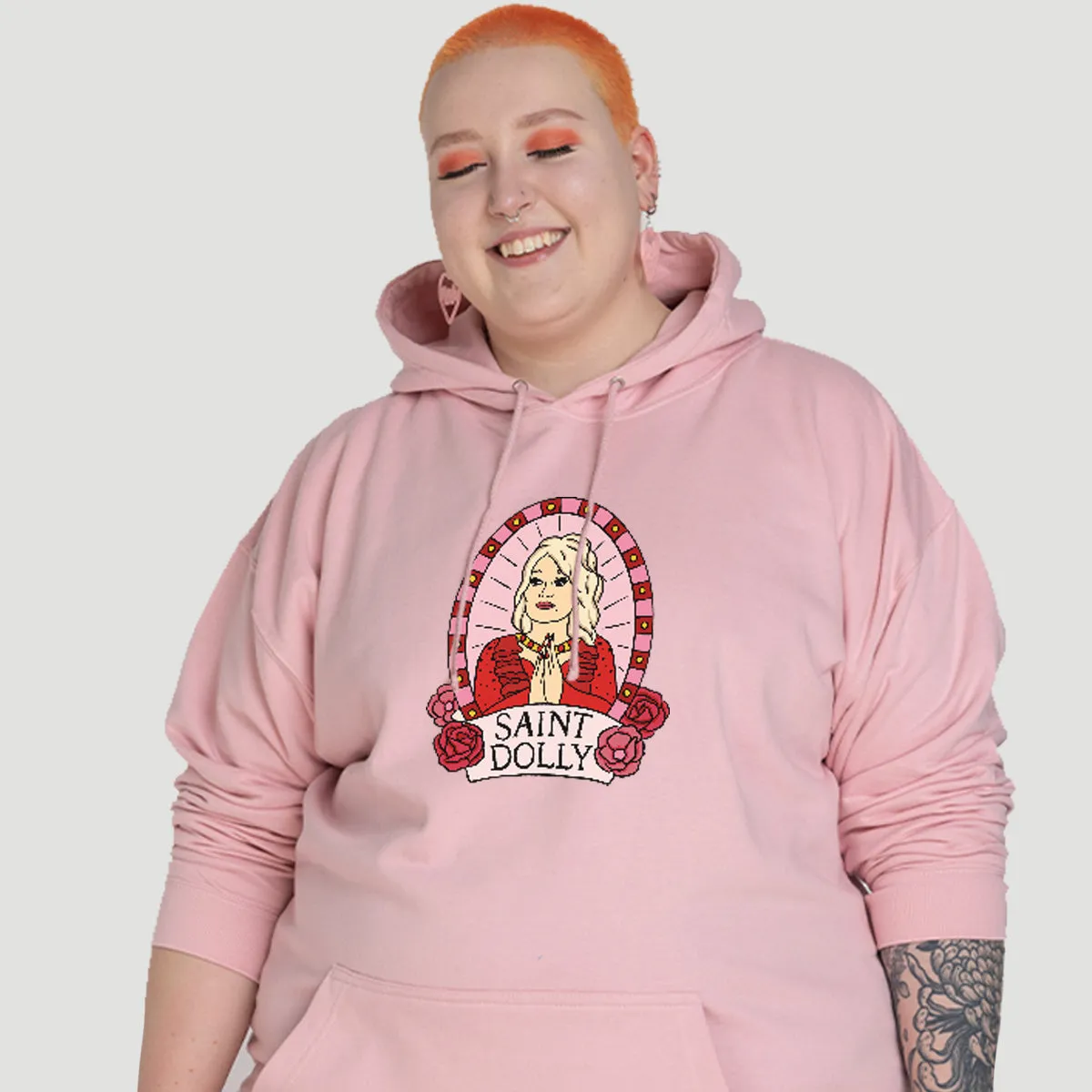 Saint Dolly Hoodie sold by The Spark Company product image thumbnail 2