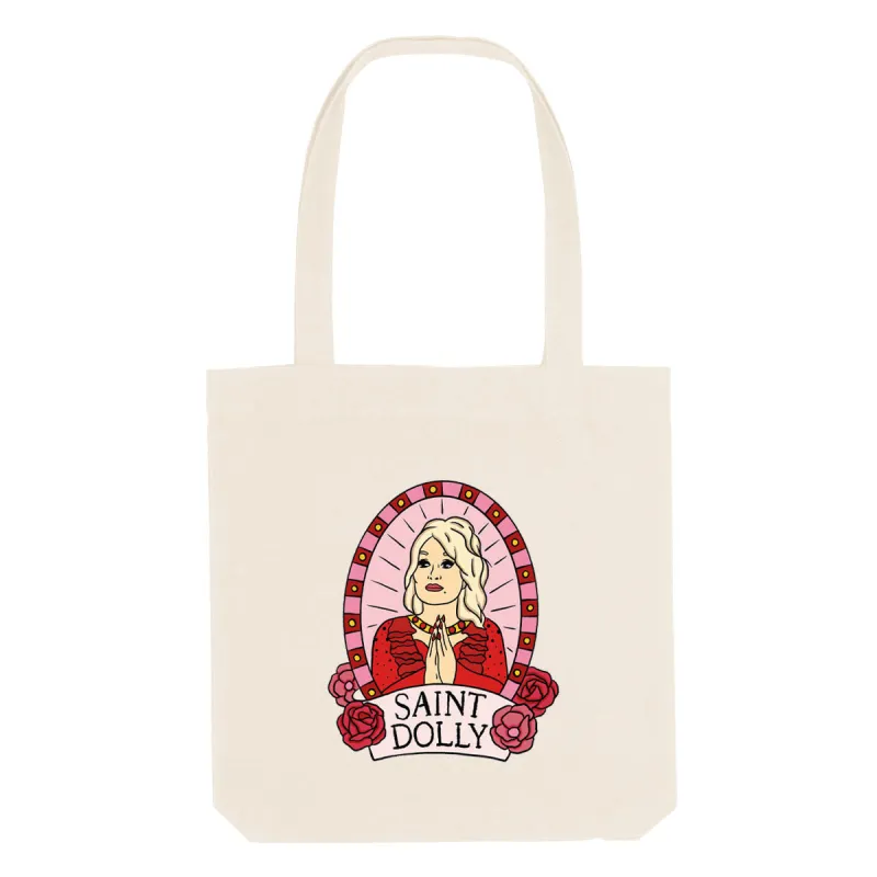 Saint Dolly Strong As Hell Tote Bag sold by The Spark Company