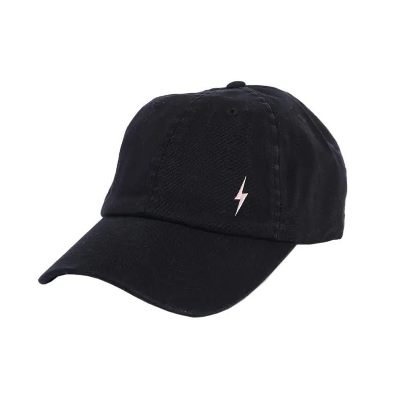 Lightning Embroidered Mom Cap sold by The Spark Company
