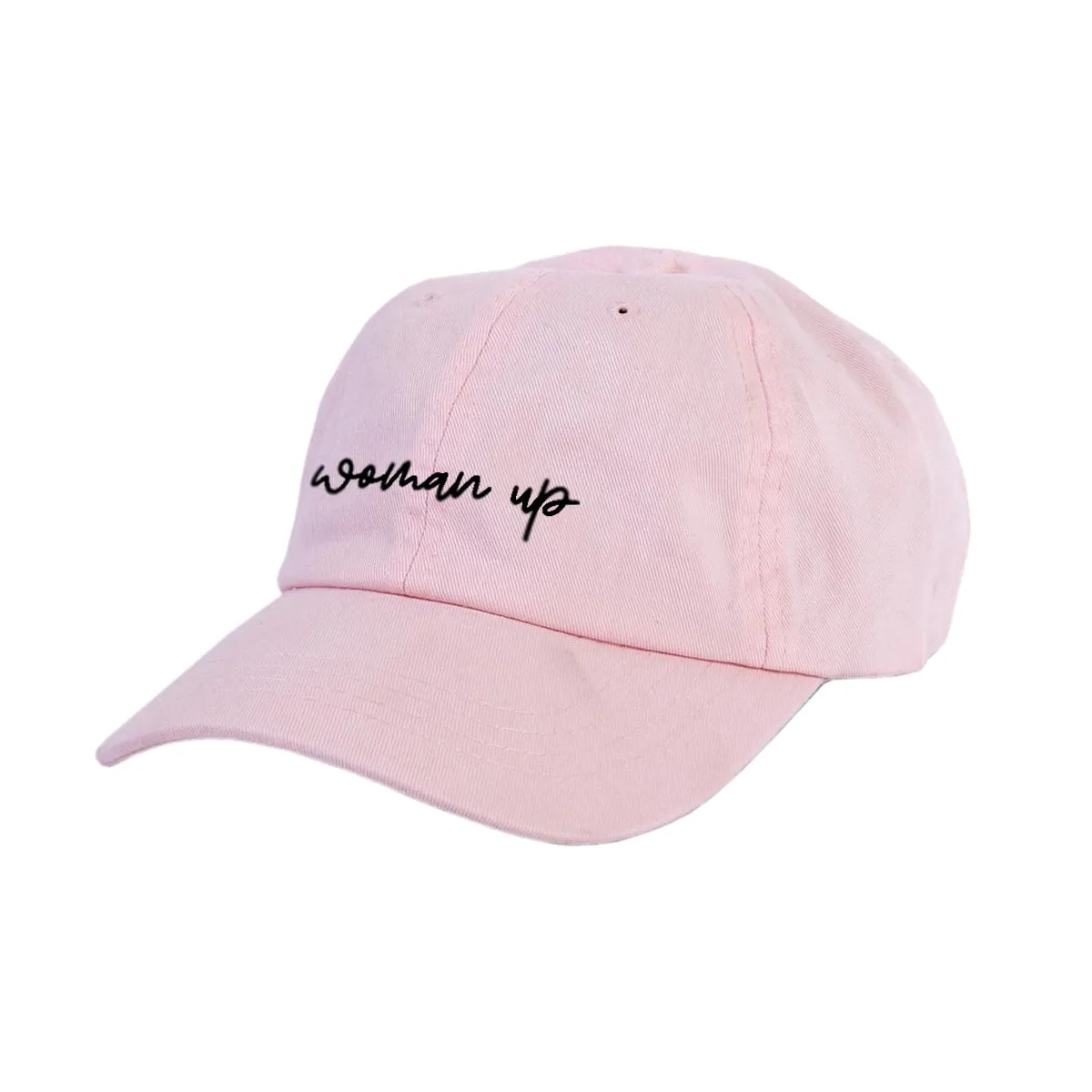 Woman Up Embroidered Mom Cap sold by The Spark Company product image thumbnail 4