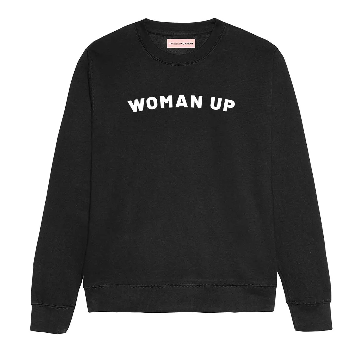 Woman Up Men's Sweatshirt sold by The Spark Company product image thumbnail 4