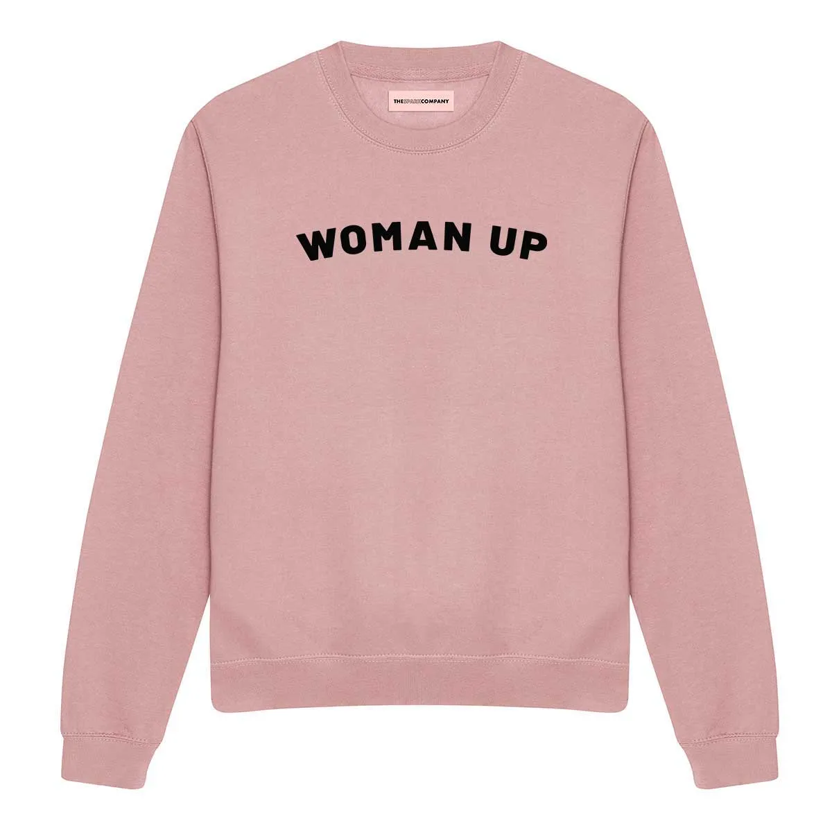 Woman Up Men's Sweatshirt sold by The Spark Company