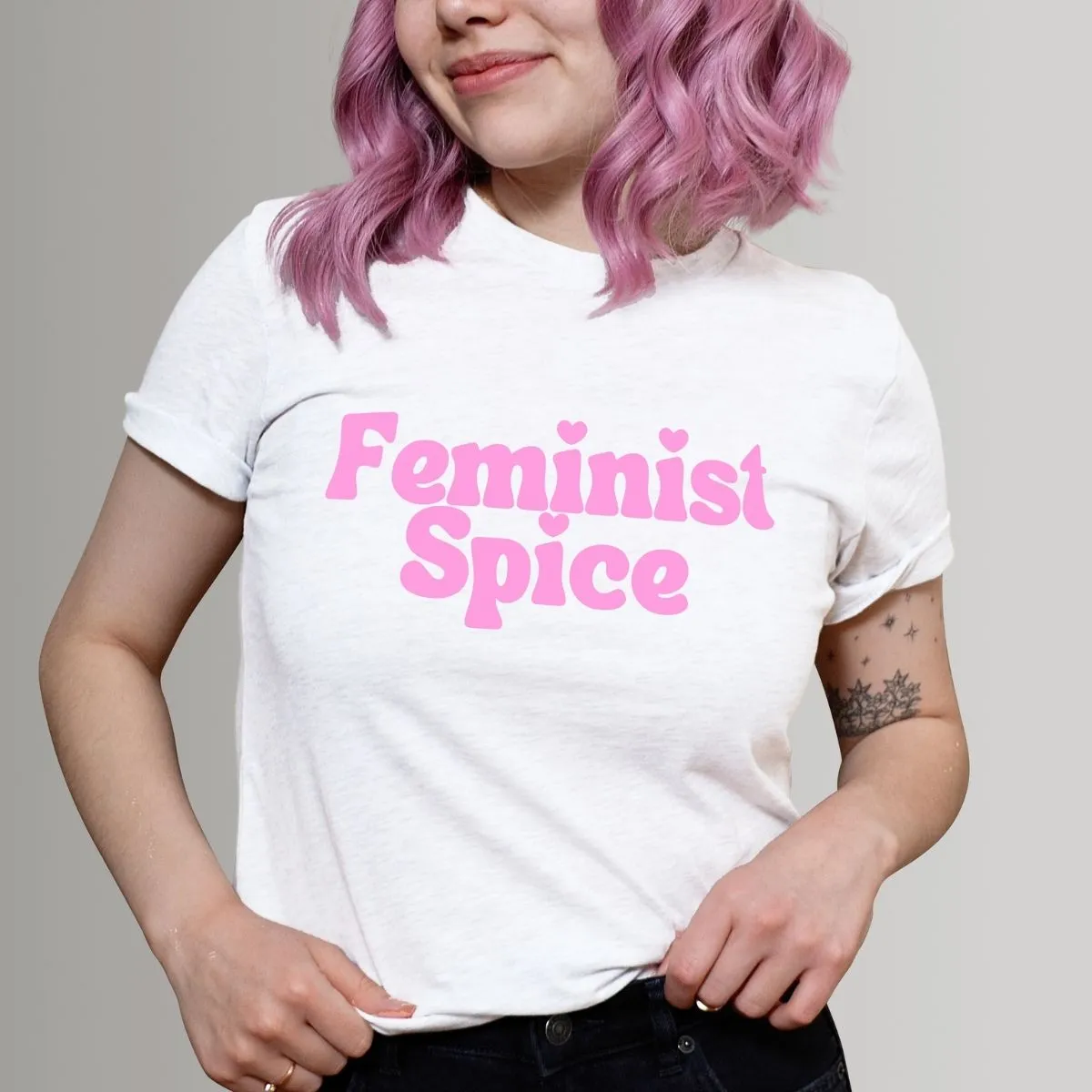Feminist Spice T-Shirt sold by The Spark Company product image thumbnail 2