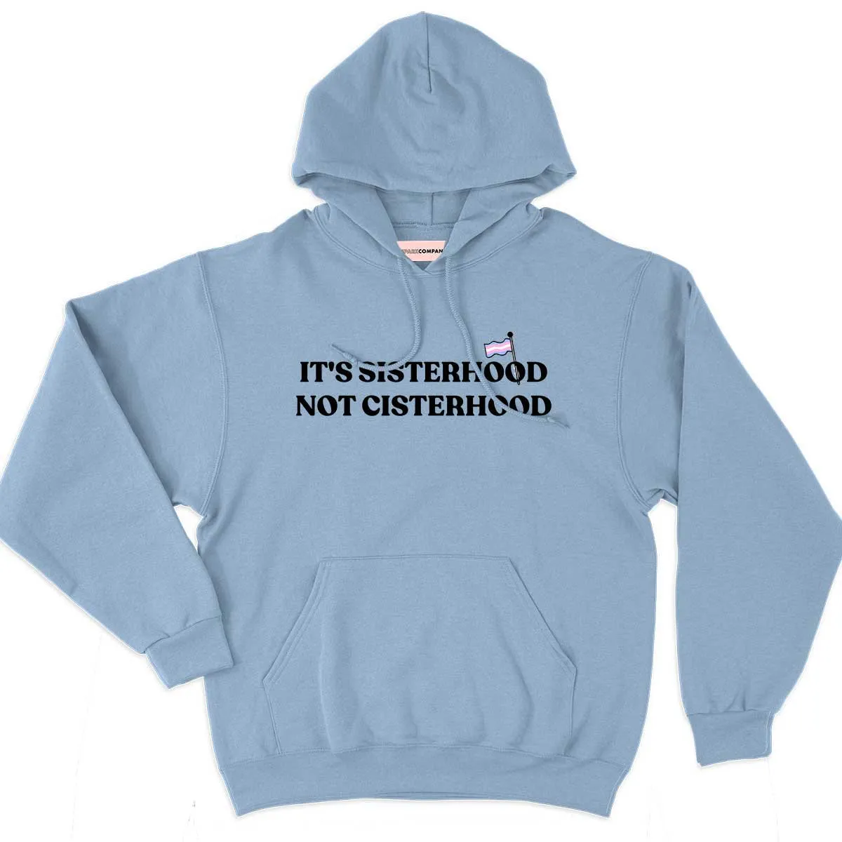 It's Sisterhood Not Cisterhood Hoodie sold by The Spark Company product image thumbnail 3