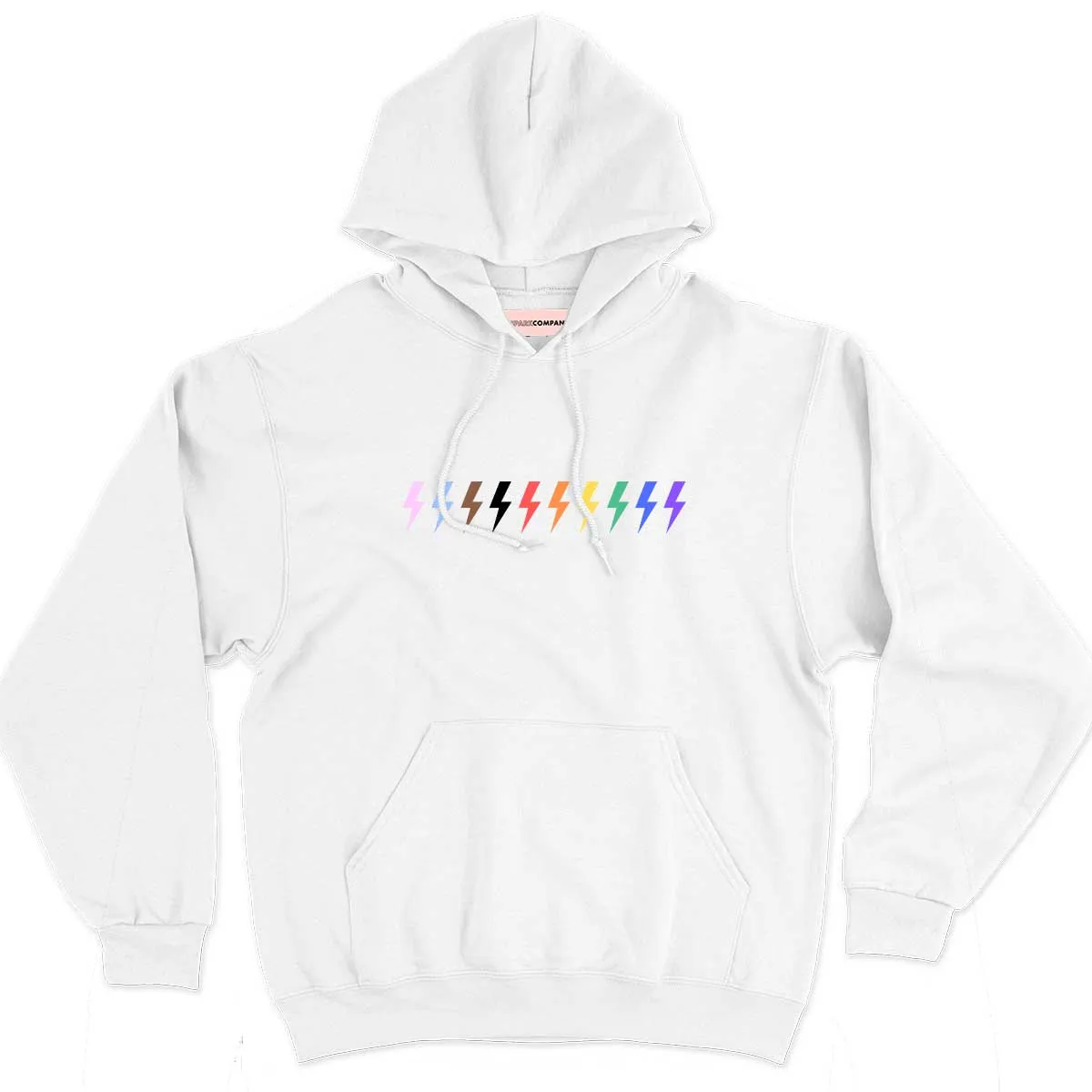 Pride Lightning Hoodie sold by The Spark Company
