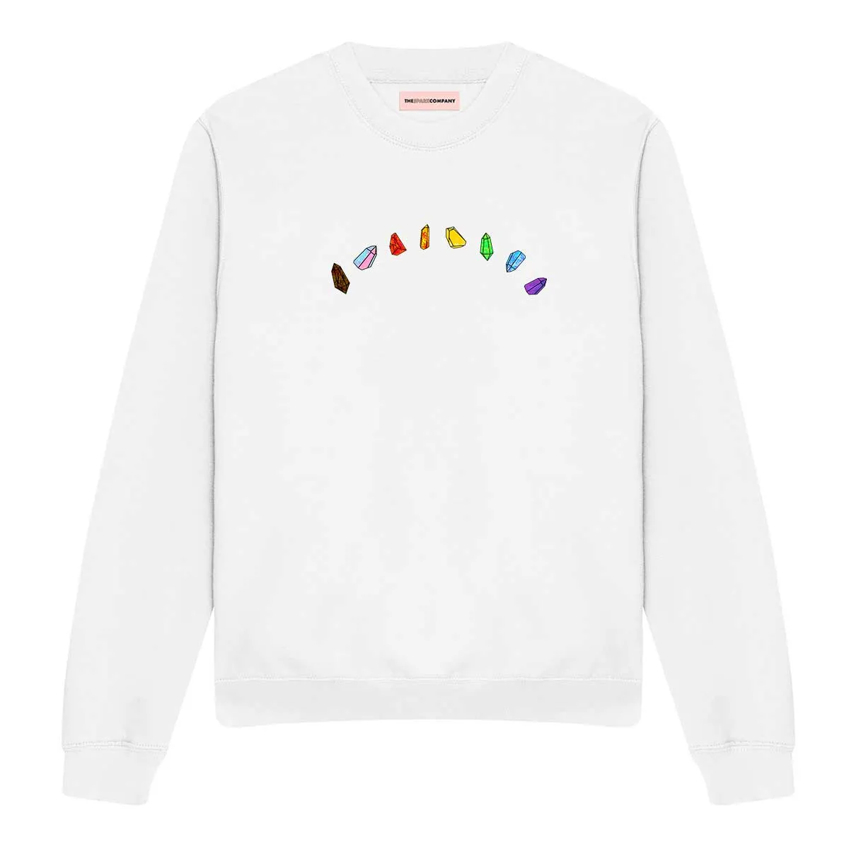 LGBTQ+ Crystals Sweatshirt sold by The Spark Company product image thumbnail 3