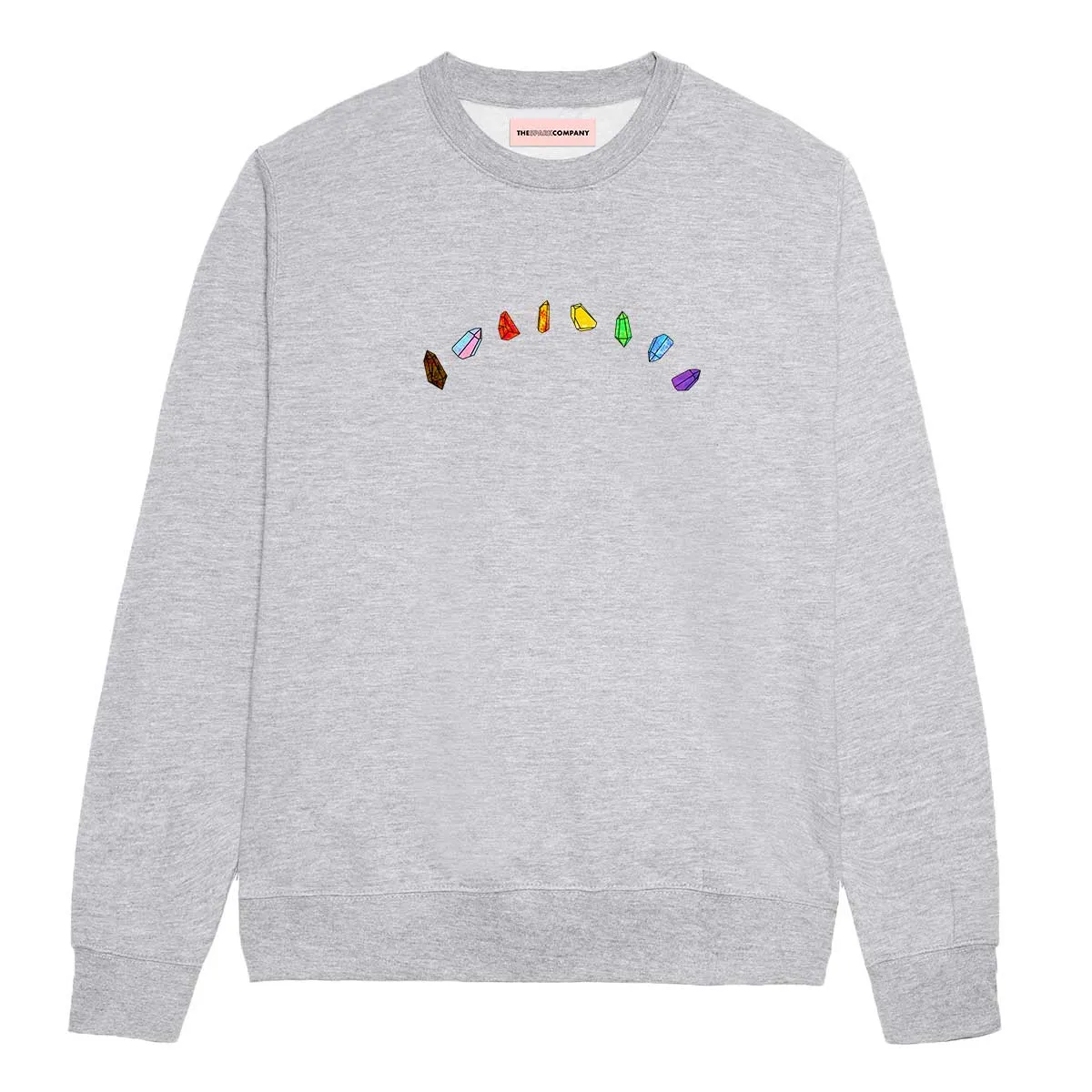 LGBTQ+ Crystals Sweatshirt sold by The Spark Company product image thumbnail 2