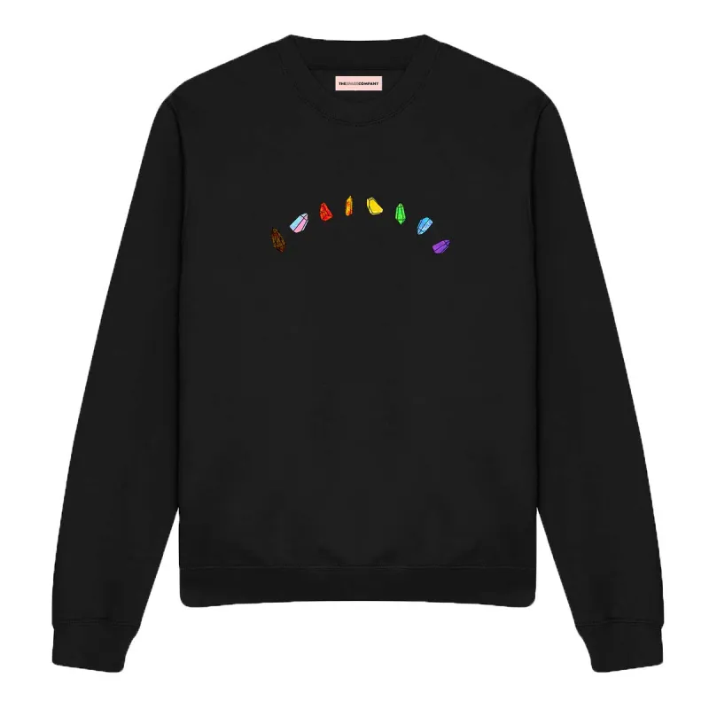LGBTQ+ Crystals Sweatshirt sold by The Spark Company
