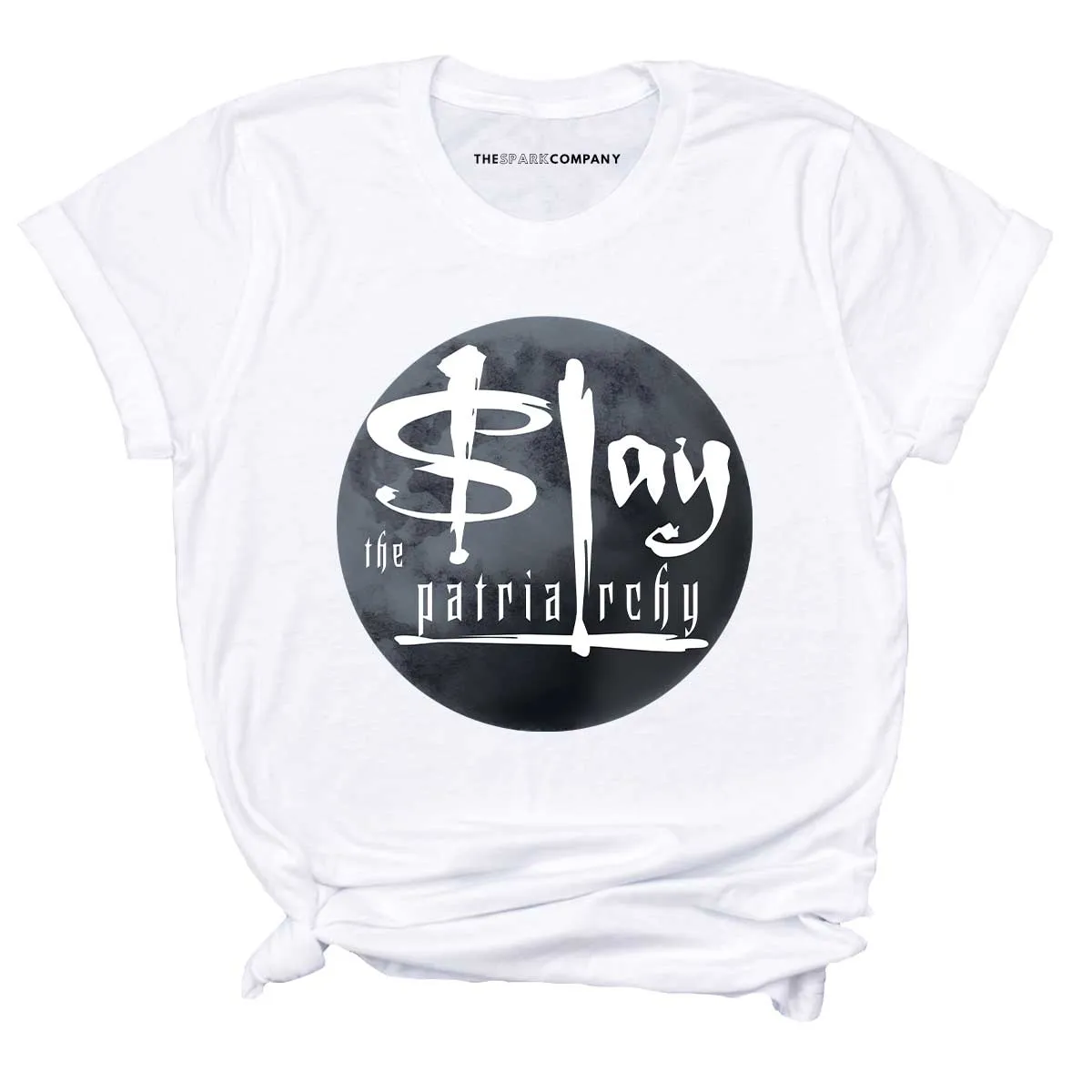 Patriarchy Slayer T-Shirt sold by The Spark Company product image thumbnail 3