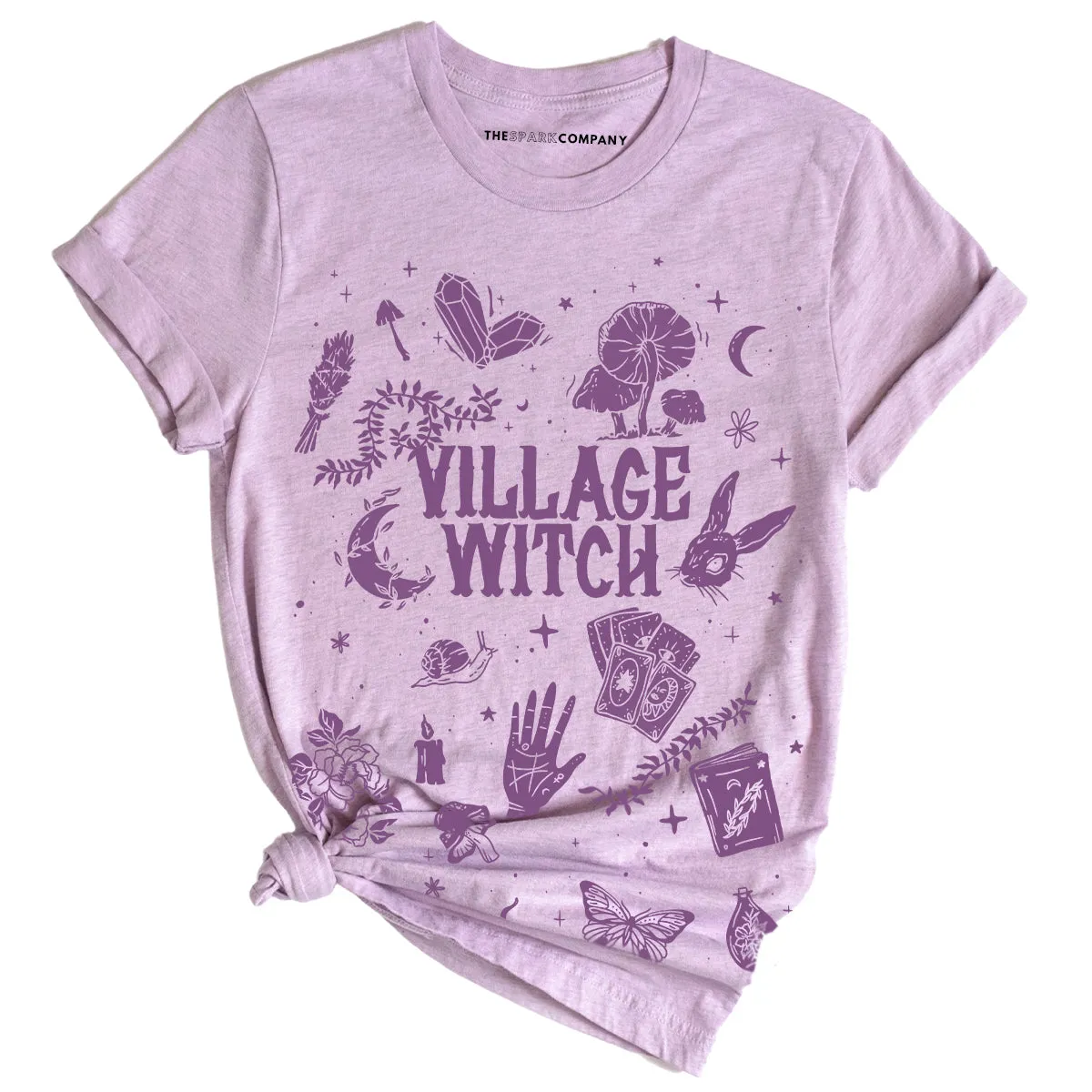 Village Witch T-Shirt sold by The Spark Company product image thumbnail 3